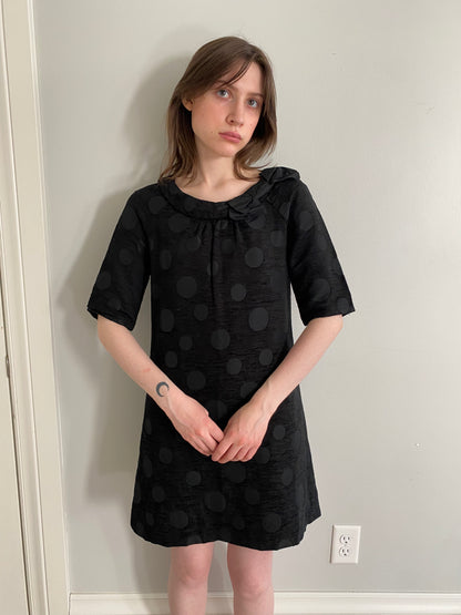 90s Polka Dot Mod Dress -S