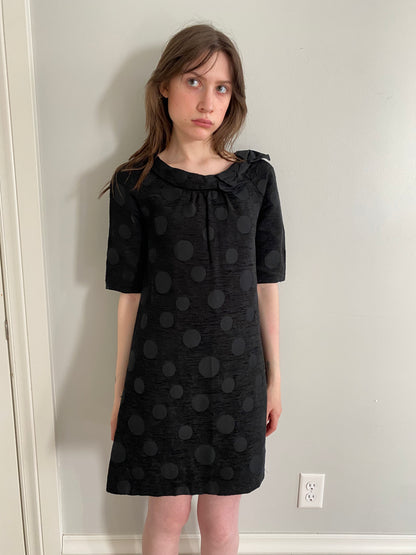 90s Polka Dot Mod Dress -S