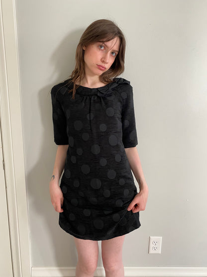 90s Polka Dot Mod Dress -S
